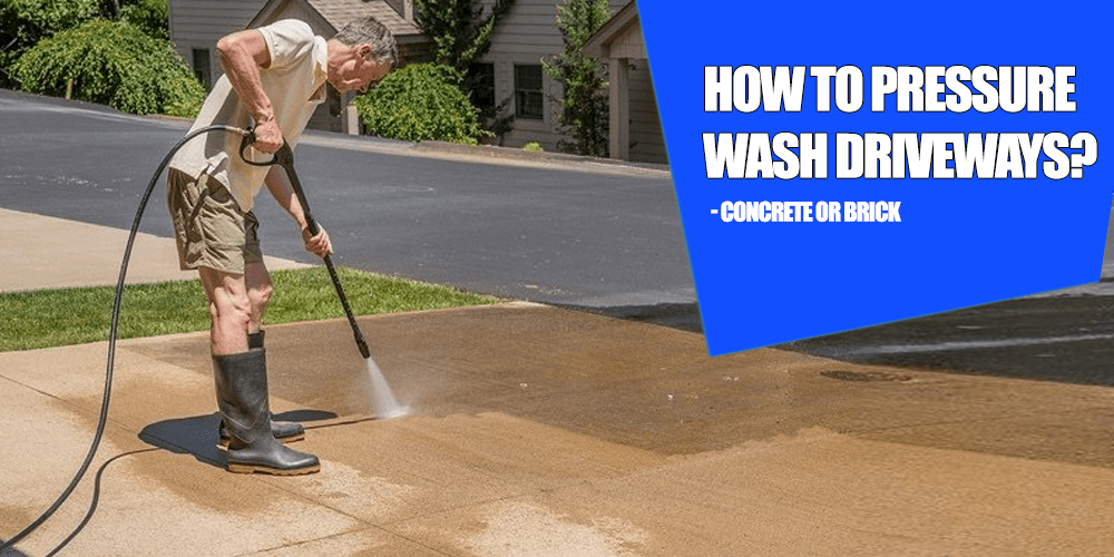 Pressure Washing Brick Patios and Walkways